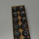 Tea Candles Handmade 24 Pack Coffee Scented Smokeless Tea Lights Candle 7 Hour Long Burning Tealight Candle for Party Yoga Spa Decor(Brown) (Round)