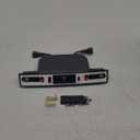 Upgrade Touch Switch Design for Tesla USB Hub (White), Retractable Charge Hub is Necessary Tesla Model 3/Y Accessories (2024-2021) but not Highland or Juniper Compatible, Tesla Gifts