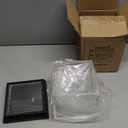 Softball Display Case with Led Light, UV Protected Cube with Wood Base Stand, Clear Acrylic Softball Holder for Single Autograph Ball