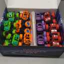 Valentines Day Cards for Kids, 24 Pack Monster Truck Toys with Valentine Cards for Valentine School Party Favors for Kids Boys Girls Exchange Valentines Day Gifts