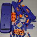 BAODLON Digital Shooting Targets with Foam Dart Toy Gun, Electronic Scoring Auto Reset 4 Targets, Shooting Game Toys Gifts for Age of 5, 6, 7, 8, 9, 10+ Years Old Kids, Boys, Compatible with 2 Toy Gun