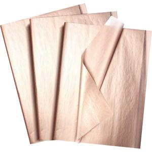 Fuutreo 300 Sheets Tissue Paper Bulk 14 x 20 Inch Kraft Wrapping Tissue Papers for Gift Bags DIY Crafts Weddings Birthday Party Gifts Decoration Supplies(Rose Gold)