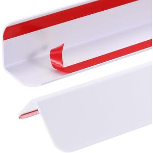uxcell 2Pcs Wall Corner Protector, Self Adhesive Corner Protector Strip for Door Wall Table Cabinet Furniture Edge Guard 31.5" x 1.57", White