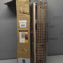 No Drill Cordless Bamboo Roman Shades, 29" W × 48" H, Driftwood