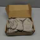 a moment Pack of 2 Decorative Chenille Throw Pillow Covers with Twill Cushion Covers for Sofa Living Room Couch Bed 22x22 Inch Light Brown