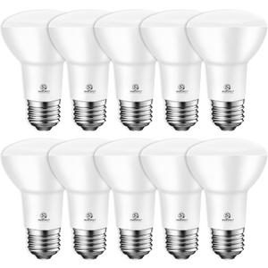 Energetic BR20 LED Bulb R20 Dimmable 5000K Daylight 45W Equivalent to 6.5W, Recessed Can Light Bulbs, Kitchen Ceiling Lights, E26 500 Lumen LED Flood Light Bulbs, Indoor UL Listed (Pack of 10)