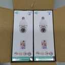 2Pcs Light Bulb Security Camera 2.4GHz & 5G WiFi Outdoor, 1080P E27 Light Socket Security Camera, Indoor 360 Home Security Cameras, Full Color Day and Night, Smart Motion Detection (2PCS, Support 5G)