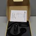 Trucker Bluetooth Headset, Wireless Headset with Mic, Bluetooth Headsets with Dual Noise Cancelling Microphone & Mute Button, 55Hrs Working Time PC Headsets for Cell Phones, Computer, Truck Driver (Black)