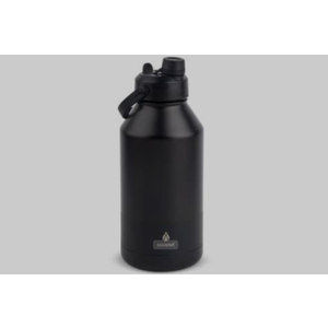 Manna Ranger Dual Insulated Stainless Steel Bottle - 64 Oz - Black