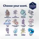 Color Scents Small Trash Bags - 4 Gallon, 720 Total Bags (12 Packs of 60 Count), Twist Tie (4 unique scent + color combinations) with Microban