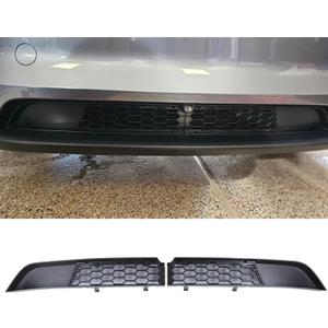 STSEV01 Front Grill Mesh Guard Fit for Tesla New Model Y Juniper 2026 2025 Accessories, Protect Radiator, Protects Grill From Larger Objects, Honeycomb Grille Inserts Cover (Non-destructive Upgrade)