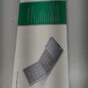 Samsers Foldable Bluetooth Keyboard with Touchpad  Portable Wireless Keyboard with Holder, Rechargeable Full Size Ultra Slim Pocket Folding Keyboards for Android Windows iOS Tablet & Laptop  Pink