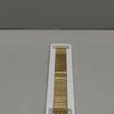 LULULOOK Milanese Mesh Loop Compatible with Apple Watch Band 42(Series 11/10)/41/40/38mm for Men Women, Stainless Steel Magnetic Buckle Strap for iWatch (Light Gold)