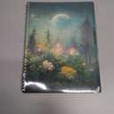 Planner 2025-2025 Planner, 9" x 11", Jul.2025 - Jun.2026, Weekly and Monthly with Colorful Tabs, Strong Twin-wire, Back Pocket - Dreaming Moon