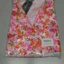 Womens Wrap V Neck Short Sleeve Dress 2025 Summer Floral Boho Dress Ruffle A Line Flowy High Low Midi Dresses (XL)