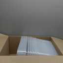 19 Quart Plastic Storage Bins with Lids, 6-Pack Stackable Clear Storage Organizing Box with Handle