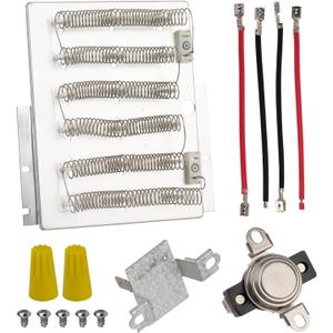 Dryer Heating Element Kit 503978 61927 964p3 Fit for Speed Queen Whirlpool Amana Admiral Maytag Dryer ADE3SRGS173TW01 ADE3LRGS171TW01 ADE30RGS171TW01, Dryer Thermostat Thermal Fuse