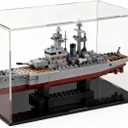 Acrylic Display Case Clear Collectible Display Box for Miniture House, Dustproof Acrylic Showcase, Easy Self Assembly Storage Cases for Action Figures and Art Figurine, 12 x 10 x 12 inch