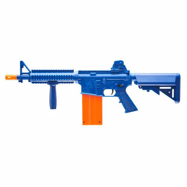 REKT OpFour CO2 Powered Blue Foam Dart Rifle