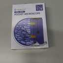 100x-250x Pocket Microscope for Kids Adults, Protable Handheld Miniscope, Mini Microscope Kit for Kids Adults Home School Lab Biology Science Education, Blue