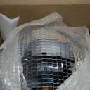 12 Inch Motorized Disco Ball with Remote and RGBW Lights