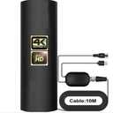 Digital Full HDTV Antenna 4K Ultra HD AN-5004 Black Over 200 Mile Range