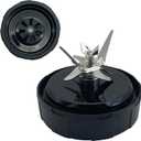 Blender 7 Fins Blade Base Extractor 703KKU100 Replacement Parts Compatible with Ninja Foodi Power SS100 SS101, SS150 Twist, SS151 Twisti, SS300 SS350 SS351 SS400 SS401 CO101B CO150B CO351B CO401B