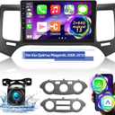 [2+64G] for Kia Optima/Magentis 2008-2010 Android Car Radio with Wireless Carplay and Android Auto - 9 Inch Touchscreen Car Stereo - DSP/Multiple UI/WiFi/GPS/SWC + AHD Backup Camera