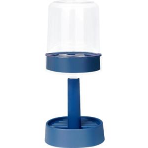 Toothbrush Holder for Bathroom, Height Adjustable Toothbrush Holder Stand with Tooth Brush Cup, Compatible with Conventional, Electric Toothbrushes, Toothpaste Storage Holder (Blue)