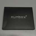 RUNBOX Wallet for Men Slim Rfid Leather 2 ID Window With Gift Box | Slim, Rfid, 2 ID Window, With Gift Box, Slim, Rfid (Carbon Black-15 slots)