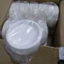 ECO PRODUCTS Compostable Vanguard 6" Paper Plates, Case of 1000, Disposable White Molded Fiber, Round, Tree-Free, Stronger Than Paper & Styrofoam, No-Added PFAS, ASTM Compliant, BPI-Certified 