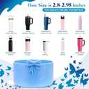 UPABLUNSO Bow Silicone Stanley Boot, Compatible with Stanley Cup 20/30/40Oz, Bottom Boot for Hydroflask Boot 12-24Oz, Silicone Boot for Stanley Cup Accessories