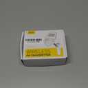 Nulaxy KM18 Bluetooth 5.4 Car Adapter with 1.44" Clear Display & Flexible Gooseneck - FM Radio Transmitter & Bluetooth Receiver for Hands-Free Calls, Wireless Music via BT/FM/AUX/TF, USB Car Charger