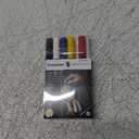 Schneider Paint-It 310 Acrylic marker set 1 (2 mm Round Tip, High Coverage, Brilliant Colour, for Almost all Surfaces), 5 pieces