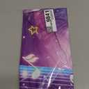 AFZMON 2Pcs Kpop Birthday Decorations Tablecloth, Magical Music Themed Disposable Plastic Table Covers, Happy Birthday Party Supplies- 54 x108 Inch