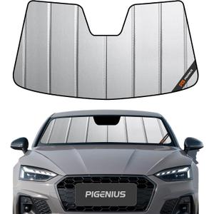 Pigenius Windshield Sun Shade for Audi A5 Sportback/S5 Sportback/RS5 Sportback/A5 Quattro Coupe/S5 Coupe/RS5 2018-2025 Without HUD - Safeguard