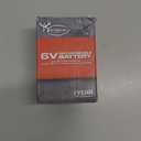 WILDGAME Innovations 6V New Version Edrenaline Rechargeable Battery for Game Feeders Outdoor Long-Lasting Sealed Lead-Acid Tab Style Rechargeable Battery (1 Count (Pack of 1))