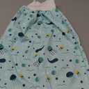 Wearable Incontinence Bed Pads Washable,Adult Diaper Skirt,Wearable Incontinence Mat,Washable Cotton Cloth Reusable Diaper Bed Pad (L)