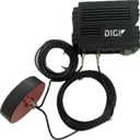 CompuPort 5G LTE Puck Antenna Omni-Directional high-gain MIMO Dual Diversity with SMA Male 15' Cables, Works with Sierra Airlink, Microhard, Digi, Teltonika, Cradlepoint and Any SMA 4G/5G Gateways.