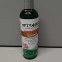 Vets Best Flea and Tick Shampoo for Dogs  Advanced Strength Plant-Based Formula for Flea Treatment and Prevention, Natural Flea Bath and Tick Control, Vet Recommended, Made in USA, 12 oz