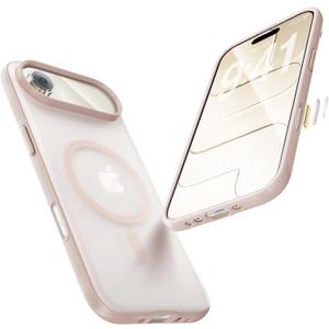 Maledan for iPhone Air Case for Women Girls Compatible with MagSafe, Slim Magnetic Case for Apple i Phone 17 Air Cases 6.5", Military Grade Protection Camera Cover Shockproof Phone Cover, Champagne