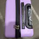 Lightweight Suitecase With Carry-on Bag, With Spinner Wheels, Expandable Luggage, Equipped With Anti-pick Combination Lock (Color : 22, Size : Black)