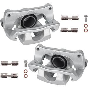 KUSATEC 18B5397 18B5396 Disc Brake Caliper with Bracket fit for Ford F-150 Lobo 2012-2016; Both Left and Right side