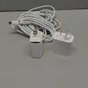 iPhone 17 Pro Max Charger Fast Charging,2Pack 40W USB C Fast Wall Charger Block with 10ft Type C to C Charging Woven Cord for iPhone 17/Air/17 Pro/17 Pro Max/16/16 Pro/16 Pro Max/16 Plus/15/15 Pro Max (White)