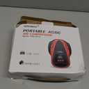 TEROMAS Tire Inflator Portable Air Compressor, Air Pump DC/AC for Car Tires 12V DC and Other Inflatables at Home 110V AC, Digital Electric Tire Pump with Pressure Gauge(Red)