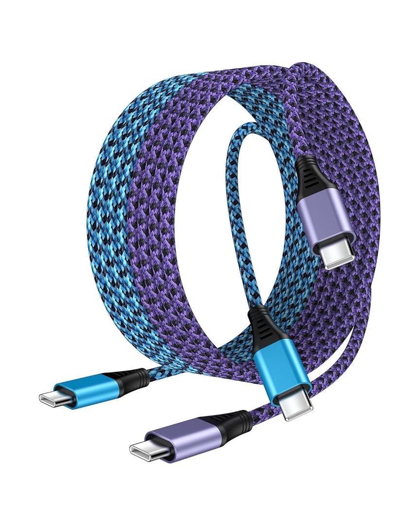 for iPhone 17e 17 16e 16 Pro Max Plus Fast Charging Cord, 10FT Long USB C to C Charger Cable for iPhone 17e/17 Pro Max/Air/16 Pro/16e/15, iPhone 17 Power Cord, C Type Charger Cord for Samsung, Google