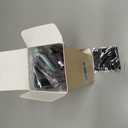 CCVOO 1.75 Oprah Style Reading Glasses for Women, Stylish Eyeglasses, Blue Light Readers for Women, Cheaters (Black + Transparent + Marbel Mint + Leopard-brown)