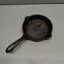 Victoria 6.5-Inch Cast Iron Skillet, Pre-Seasoned Cast-Iron Frying Pan with Long Handle, Made in Colombia