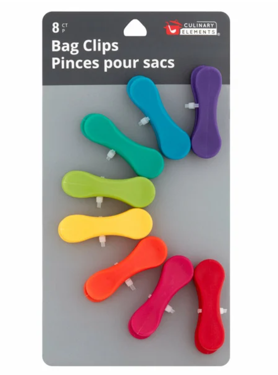 Culinary Elements Bag Clips 6 Pieces