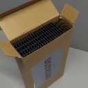 Bird Spikes, 20 Packs Bird Deterrent, Raccoon for Outdoor Repelling Reptiles, Squirrel Spikes for Fences and Roofs to Keep Birds Away18.7Feet (Black)